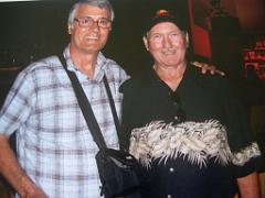 Jean Louis avec JAMES BURTON GUITARISTE D'ELVIS 2006